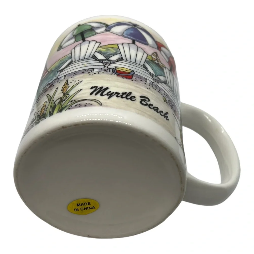 Myrtle Beach South Carolina Souvenir Coffee Mug Cup 10 ounces